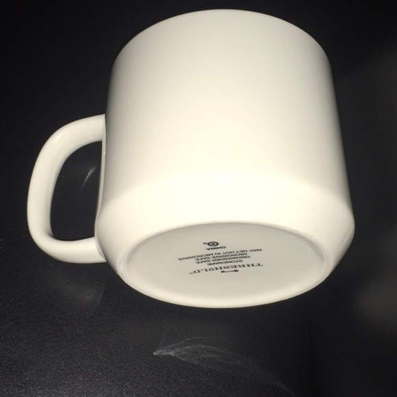 Threshold it’s official you’re awesome mug blue interior black writing - Picture 6 of 6